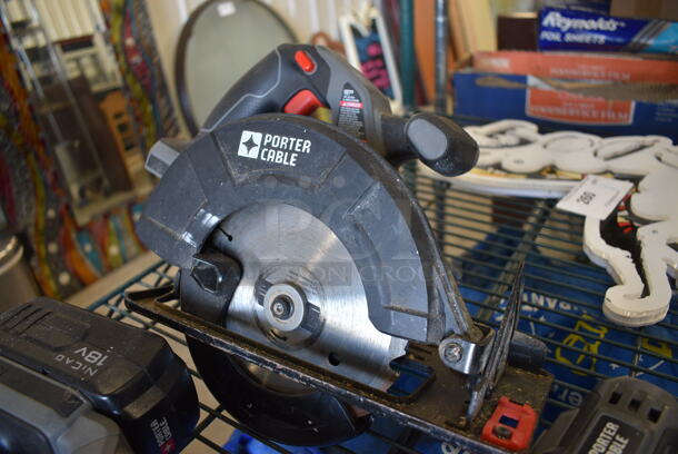 3 Porter Cable Various Tools; Circular Saw, Saw and Power Drill. Includes 8x14x12. 3 Times Your Bid! - Image 4 of 5