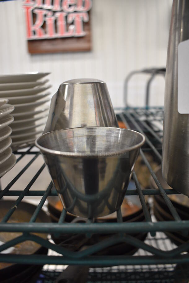 17 Metal Food Portion Sauce Cups. 3x3x2. 17 Times Your Bid! - Image 1 of 3