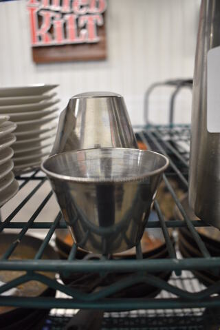 17 Metal Food Portion Sauce Cups. 3x3x2. 17 Times Your Bid!