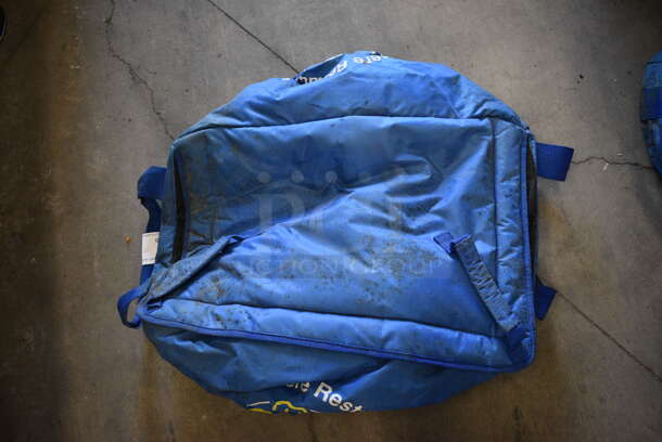 Blue Insulated Bag. 20x12x12