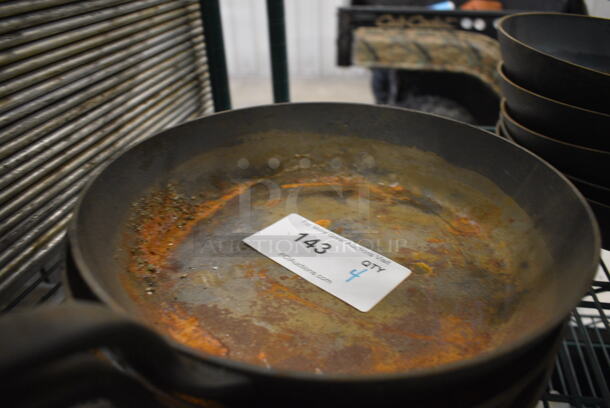 4 Cast Iron Skillets. 20x11x2.5. 4 Times Your Bid! - Image 3 of 3