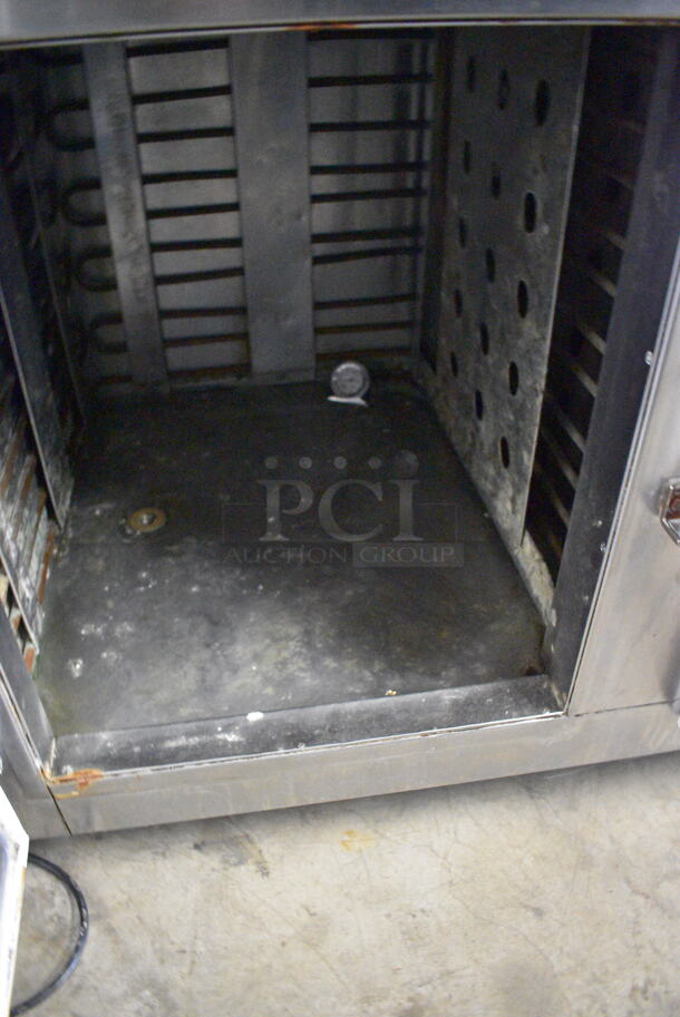 SWEET! Stainless Steel Commercial Dough Retarder w/ Marble Countertop, 4 Lower Doors and Overshelf on Commercial Casters. 96x35x44. Tested and Does Not Power On - Image 5 of 12