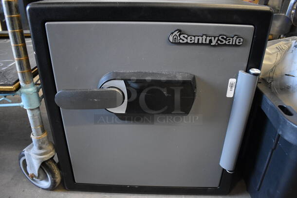 SentrySafe Black Metal Single Compartment Safe. 16x18x18 - Image 4 of 4