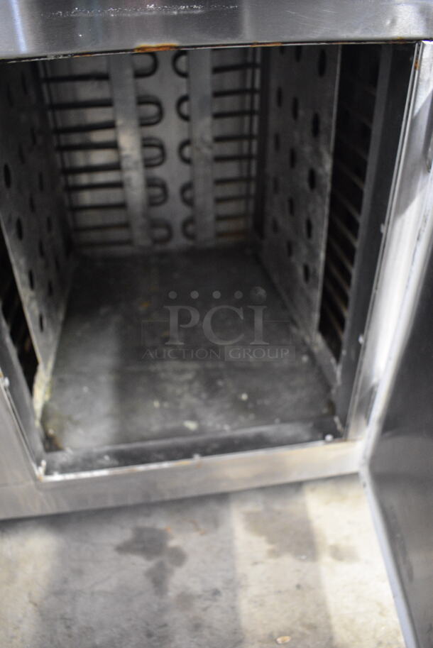 SWEET! Stainless Steel Commercial Dough Retarder w/ Marble Countertop, 4 Lower Doors and Overshelf on Commercial Casters. 96x35x44. Tested and Does Not Power On - Image 6 of 12