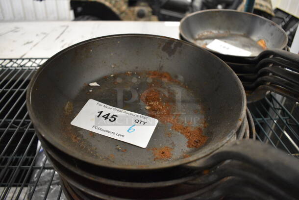 6 Cast Iron Skillets. 19x10x2. 6 Times Your Bid! - Image 3 of 3