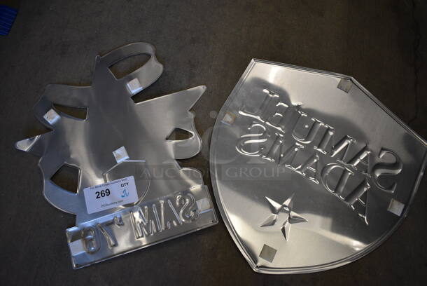 2 Metal Samuel Adams Signs. 17x18, 16x17. 2 Times Your Bid! - Image 4 of 4