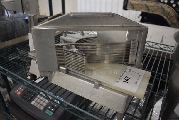Metal Commercial Countertop Tomato Slicer. 17x8x9 - Image 2 of 4