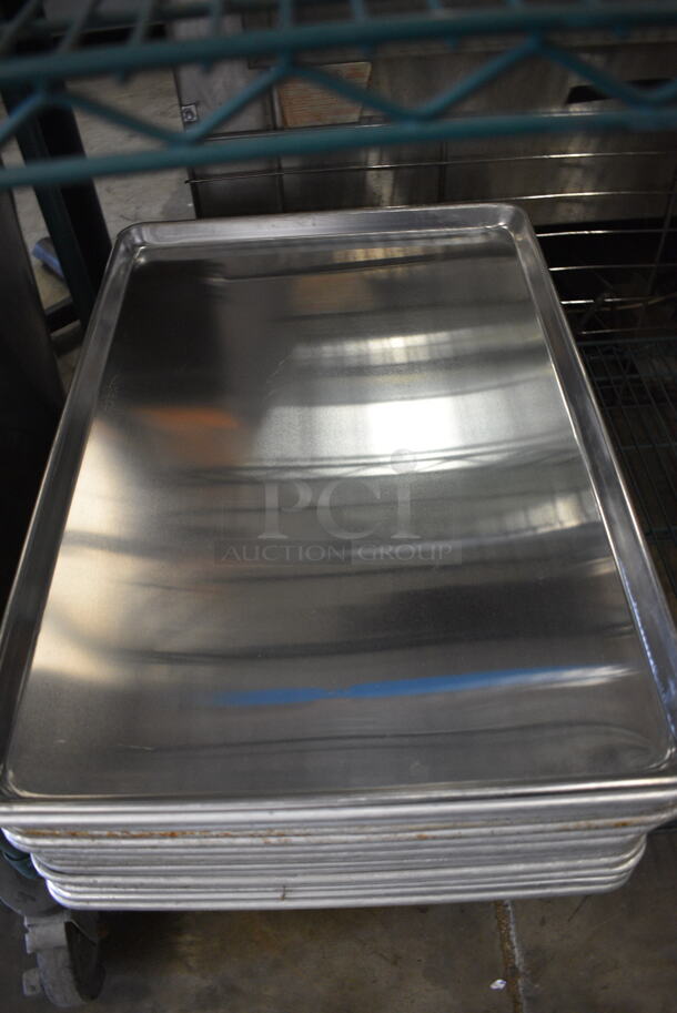 10 Metal Full Size Baking Pans. 18x26x1. 10 Times Your Bid! - Image 2 of 2