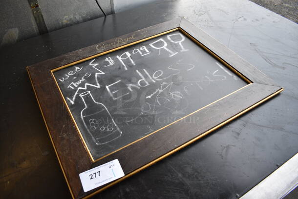 Crown Royal Blackboard. 29x1x23 - Image 3 of 5