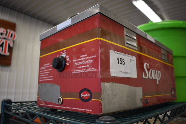 NICE! Nemco Model 6120-SUB Stainless Steel Commercial Countertop 2 Well Food Warmers w/ 2 Drop Ins. 120 Volts, 1 Phase. 19x9x9. Tested and Working! - Image 3 of 5