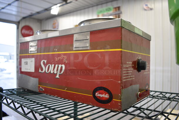 NICE! Nemco Model 6120-SUB Stainless Steel Commercial Countertop 2 Well Food Warmers w/ 2 Drop Ins. 120 Volts, 1 Phase. 19x9x9. Tested and Working! - Image 5 of 5