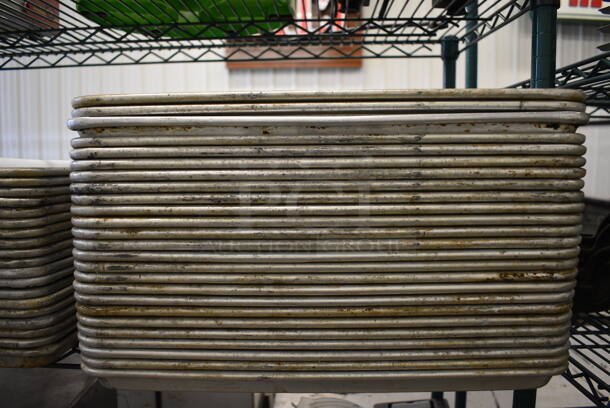 4 Metal Full Size Baking Pans. 18x26x1. 4 Times Your Bid! - Image 3 of 3