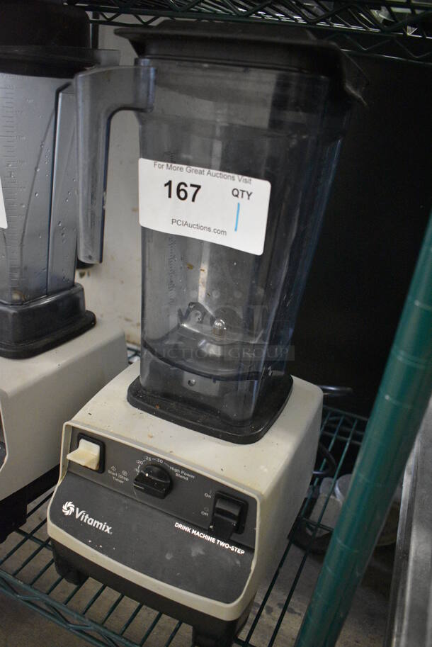 Vita-Mix Model VM0100A Metal Commercial Countertop Blender w/ Pitcher. 120 Volts, 1 Phase. 7.5x8.5x19. Tested and Powers On But Parts Do Not Move - Image 3 of 6