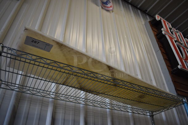 White Cutting Board. 48x11x0.5 - Image 1 of 2