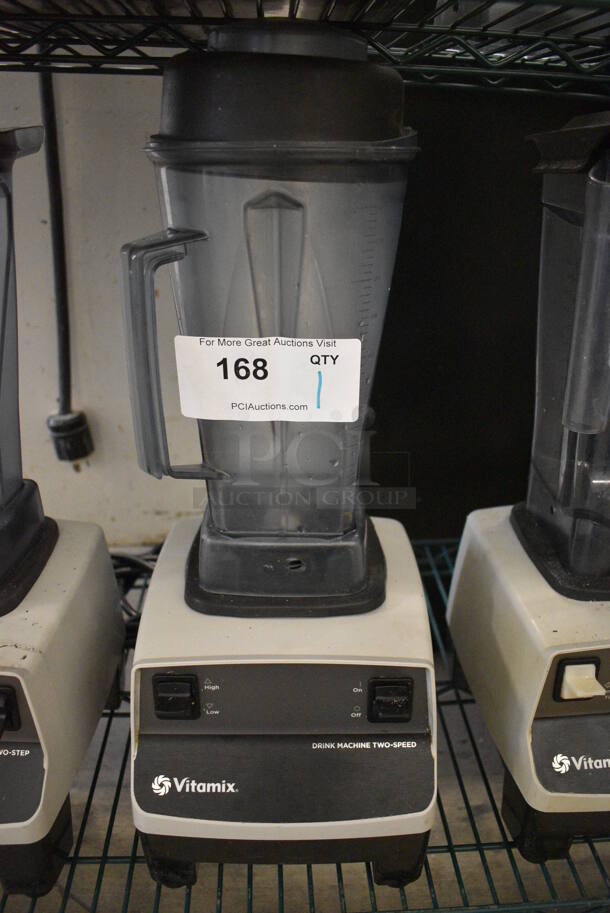 Vita-Mix Model VM0100 Metal Commercial Countertop Blender w/ Pitcher. 120 Volts, 1 Phase. 7.5x8.5x19. Tested and Working!