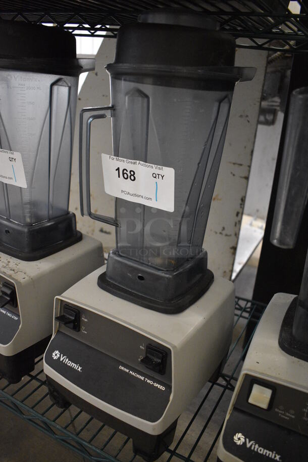 Vita-Mix Model VM0100 Metal Commercial Countertop Blender w/ Pitcher. 120 Volts, 1 Phase. 7.5x8.5x19. Tested and Working! - Image 2 of 7