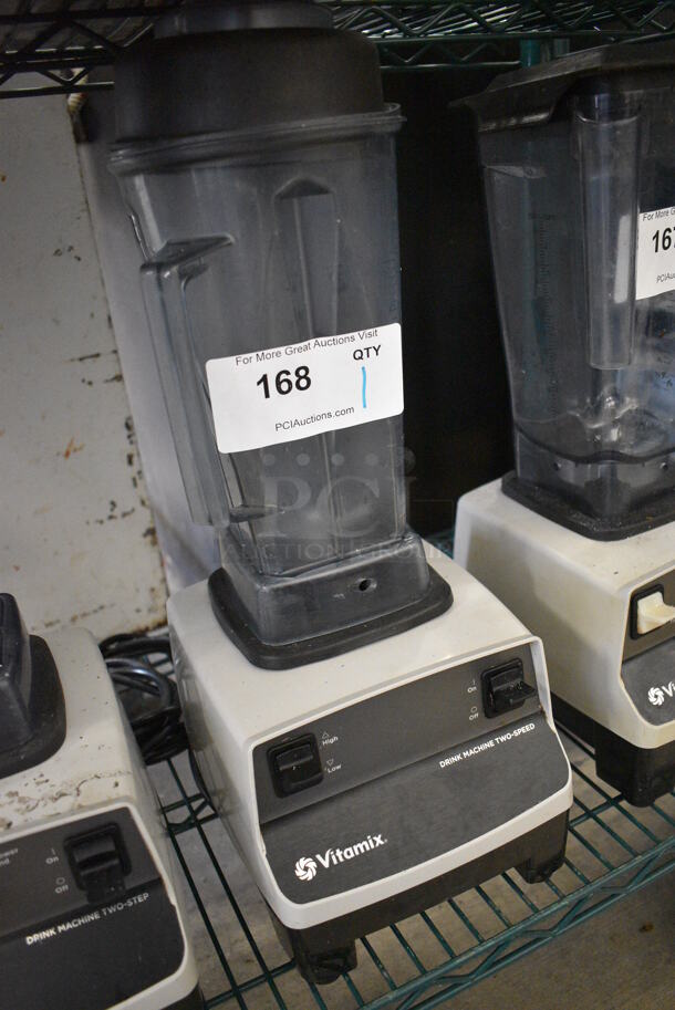 Vita-Mix Model VM0100 Metal Commercial Countertop Blender w/ Pitcher. 120 Volts, 1 Phase. 7.5x8.5x19. Tested and Working! - Image 3 of 7