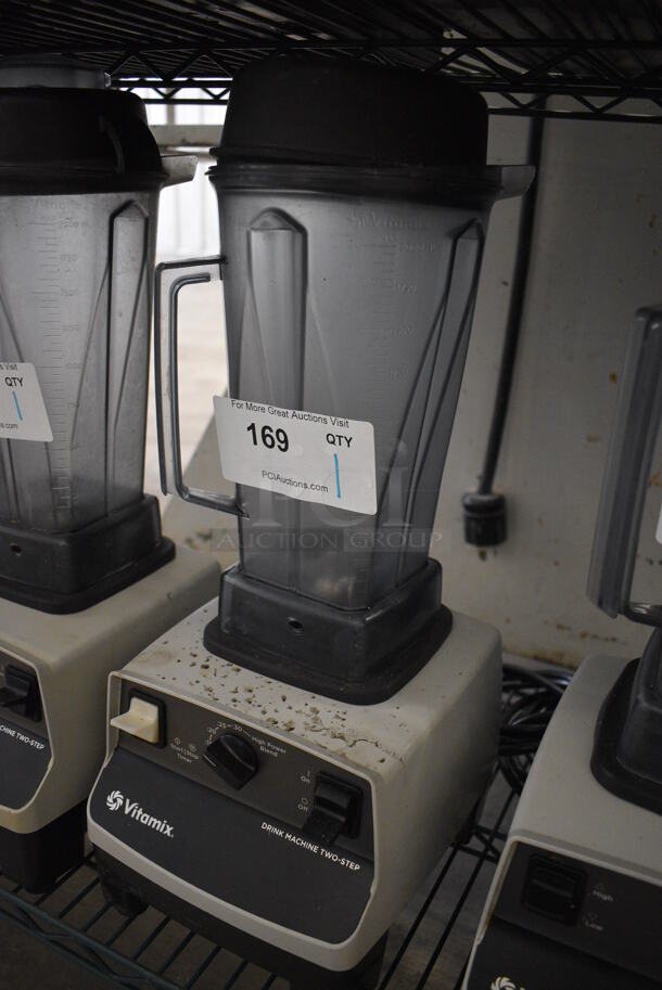 Vita-Mix Model VM0100A Metal Commercial Countertop Blender w/ Pitcher. Lid Is Missing Piece. 120 Volts, 1 Phase. 7.5x8.5x19. Tested and Powers On But Parts Do Not Move - Image 2 of 7
