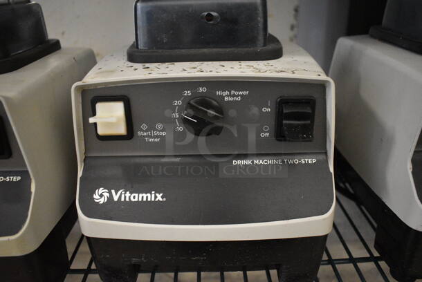 Vita-Mix Model VM0100A Metal Commercial Countertop Blender w/ Pitcher. Lid Is Missing Piece. 120 Volts, 1 Phase. 7.5x8.5x19. Tested and Powers On But Parts Do Not Move - Image 4 of 7