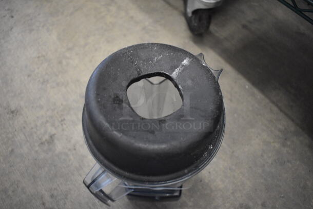 Vita-Mix Model VM0100A Metal Commercial Countertop Blender w/ Pitcher. Lid Is Missing Piece. 120 Volts, 1 Phase. 7.5x8.5x19. Tested and Powers On But Parts Do Not Move - Image 5 of 7