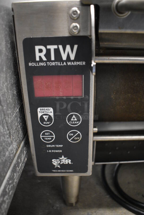 NICE! Star Model RTW14E Stainless Steel Commercial Countertop Electric Powered Rolling Tortilla Warmer. 120 Volts, 1 Phase. 19.5x16x12. Tested and Working! - Image 3 of 6