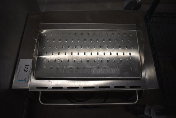 NICE! Star Model RTW14E Stainless Steel Commercial Countertop Electric Powered Rolling Tortilla Warmer. 120 Volts, 1 Phase. 19.5x16x12. Tested and Working! - Image 5 of 6
