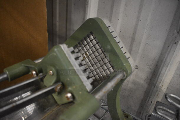 Metal Countertop French Fry Cutter. 8x21x19 - Image 3 of 3