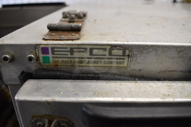 NICE! Epco Metal Commercial Electric Powered Heated Holding Cabinet on Commercial Casters. 30x36x47. Tested and Does Not Power On - Image 4 of 6