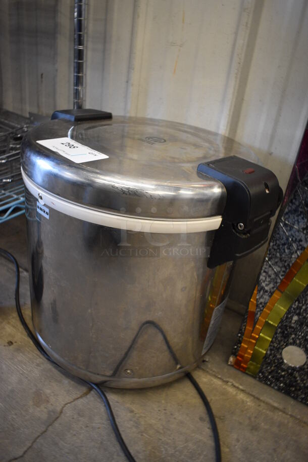 Amko Chrome Finish Countertop Rice Cooker. 17x15x15 - Image 2 of 3