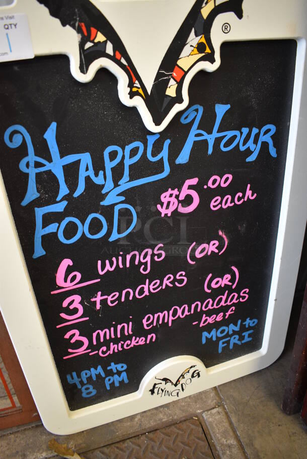 Flying Dog Blackboard. 23.5x1x35 - Image 3 of 3