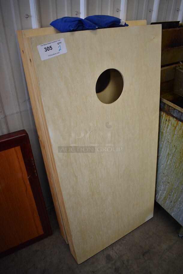 2 Cornhole Boards w/ 2 Beanbags. 24x48x4. 2 Times Your Bid! - Image 2 of 4