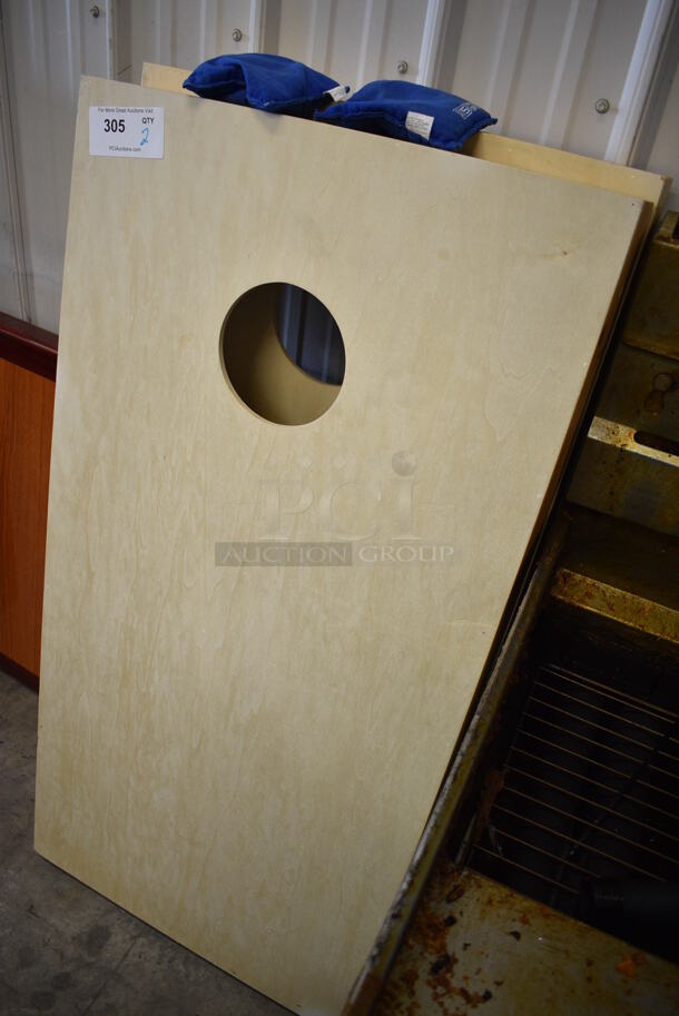 2 Cornhole Boards w/ 2 Beanbags. 24x48x4. 2 Times Your Bid! - Image 4 of 4