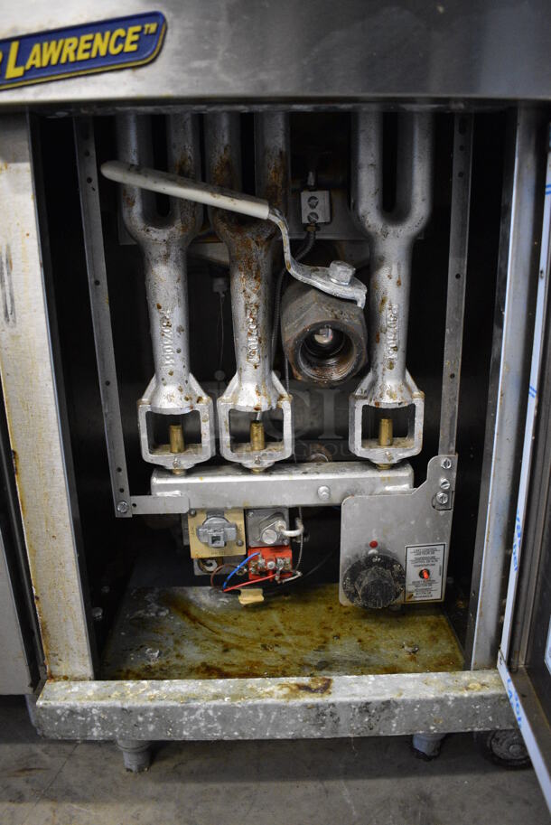 NICE! 2016 Pitco Frialator Model 40C+ Stainless Steel Commercial Natural Gas Powered Deep Fat Fryer. 105,000 BTU. 15.5x30x47 - Image 5 of 6