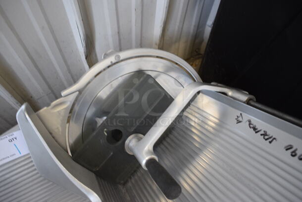 FANTASTIC! Bizerba Stainless Steel Commercial Countertop Meat Slicer. 120 Volts, 1 Phase. 29x24x24. Tested and Working! - Image 3 of 5