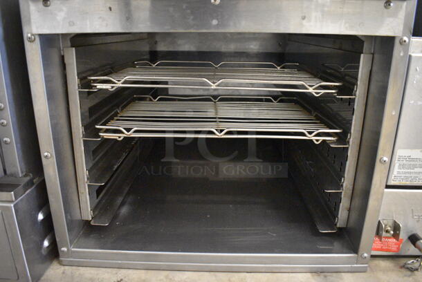NICE! Carter Hoffmann Model 27080-2293 Stainless Steel Commercial Countertop Warming Merchandiser Unit. 208 Volts, 1 Phase. 22x30x26. Cannot Test Due To Plug Style - Image 5 of 7
