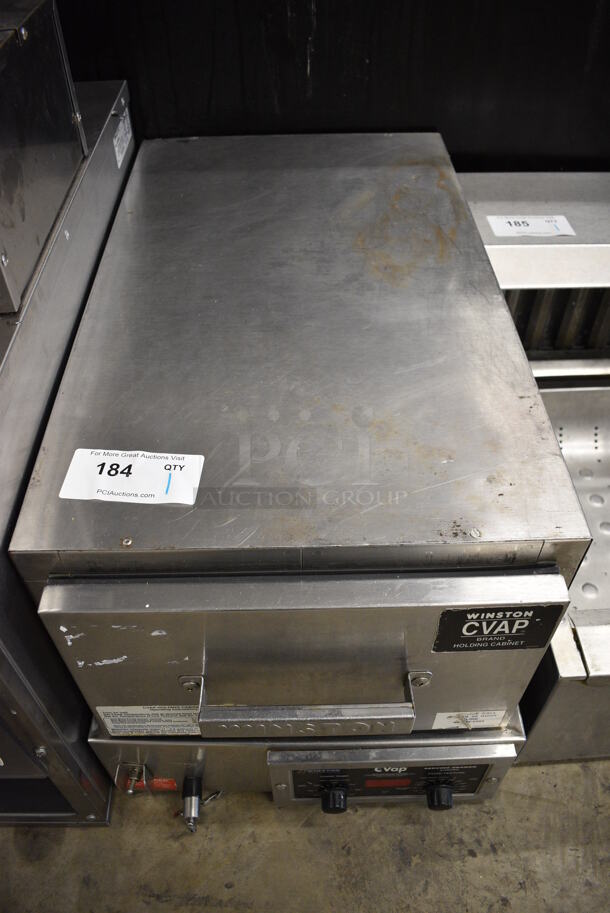 NICE! Winston CVap Stainless Steel Commercial Countertop Warming Drawer w/ Thermostatic Controls. 16x30x16. Cannot Test Due To Missing Power Cord - Image 6 of 6