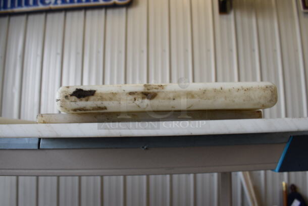 3 Various White Cutting Boards. Includes 24x8x1. 3 Times Your Bid! - Image 3 of 3