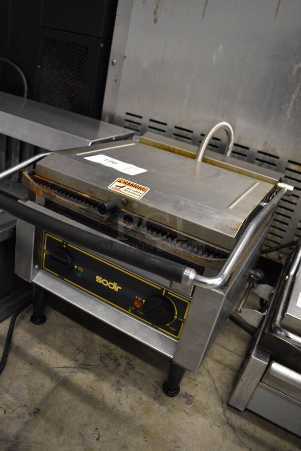 NICE! Sodir Equipex Model Panini XL R Stainless Steel Commercial Countertop Electric Powered Panini Press. 208/240 Volts, 1 Phase. 16x20.5x14 - Image 2 of 7