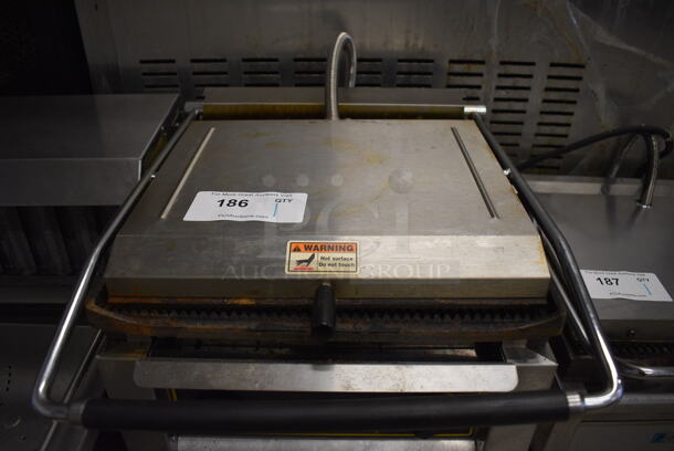 NICE! Sodir Equipex Model Panini XL R Stainless Steel Commercial Countertop Electric Powered Panini Press. 208/240 Volts, 1 Phase. 16x20.5x14 - Image 5 of 7
