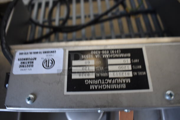 Birmingham Model 812113 Metal Condensate Pan. 120 Volts, 1 Phase. 13x14x7  - Image 4 of 4