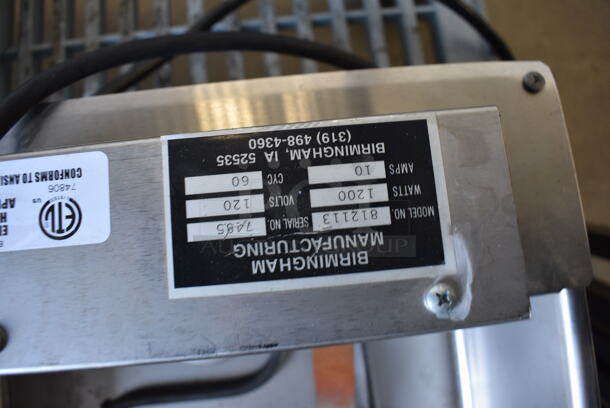 Birmingham Model 812113 Metal Condensate Pan. 120 Volts, 1 Phase. 13x14x7  - Image 4 of 5