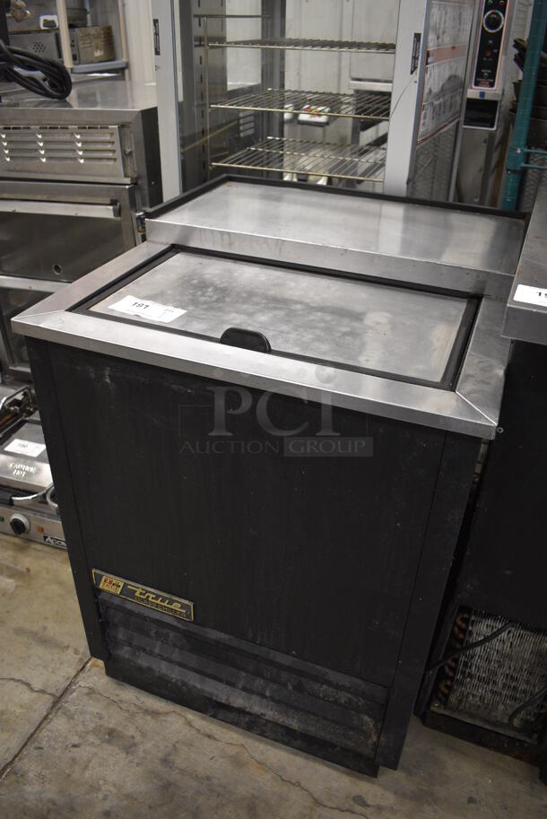WOW! 2014 True Model T-24-GC Stainless Steel Commercial Back Bar Cooler w/ Sliding Lid. 115 Volts, 1 Phase. 25x26.5x34. Tested and Does Not Power On - Image 3 of 6