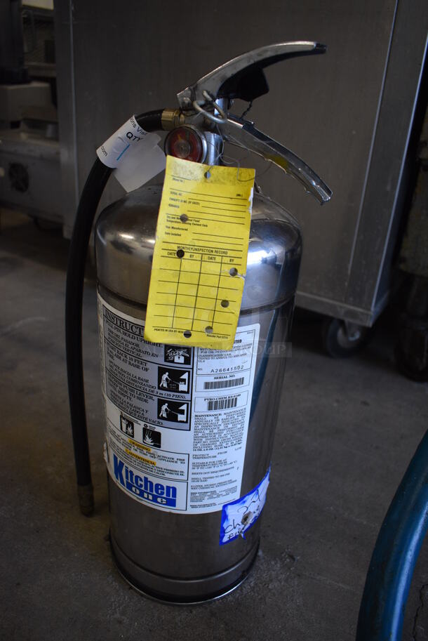 KitchenOne Wet Chemical Fire Extinguisher. 8x7x22 - Image 2 of 4