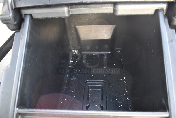 Black Poly Portable Ice Bucket on Commercial Casters. 22x30x30 - Image 3 of 3