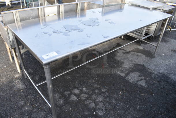 Stainless Steel Commercial Table. 90x36x30 - Image 1 of 2