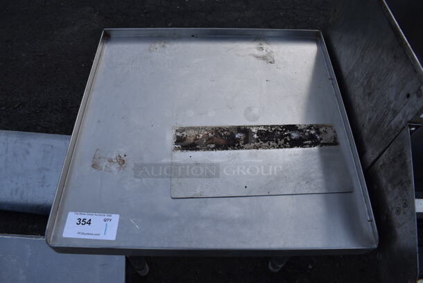 Stainless Steel Commercial Equipment Table. 24.5x24x24 - Image 3 of 3