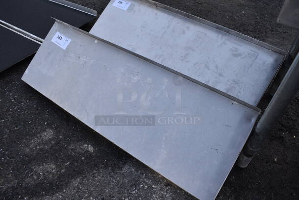 Stainless Steel Shelf. 36x12x11.5