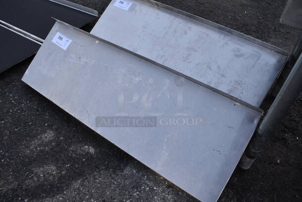 Stainless Steel Shelf. 36x12x11.5 - Image 1 of 2