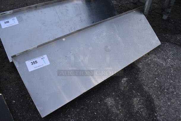 Stainless Steel Shelf. 36x12x11.5 - Image 2 of 2