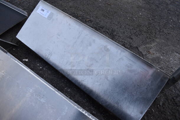 Stainless Steel Shelf. 36x12x11.5 - Image 2 of 2